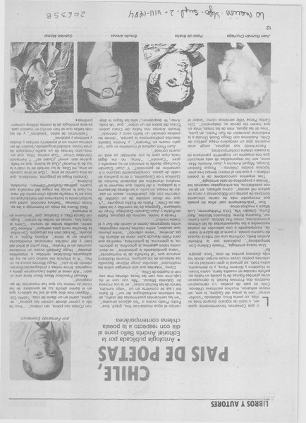 Chile, país de poetas