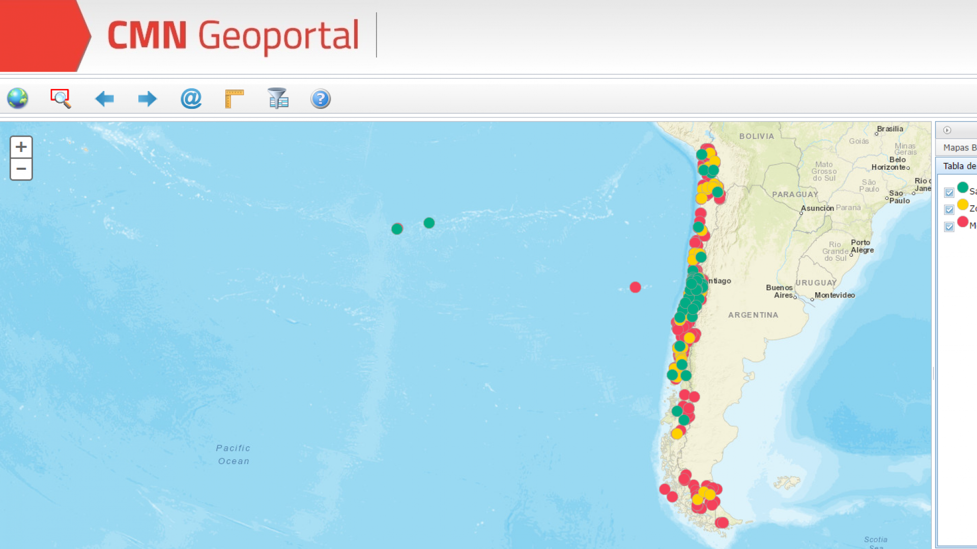 Imagen de CMN Geoportal