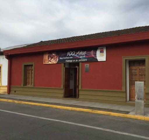 Imagen del monumento Casa donde nació Violeta Parra