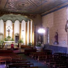 Imagen del monumento Capilla con sus corredores adyacentes del Hospital San Juan de Dios de Chillán
