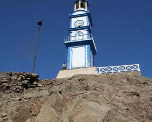 Imagen del monumento La Torre del Reloj de Pisagua