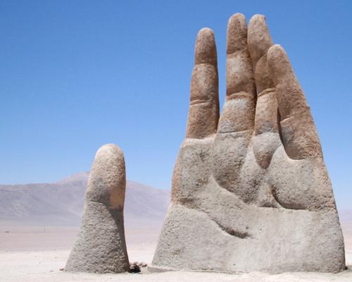 Imagen del monumento Mano Del Desierto