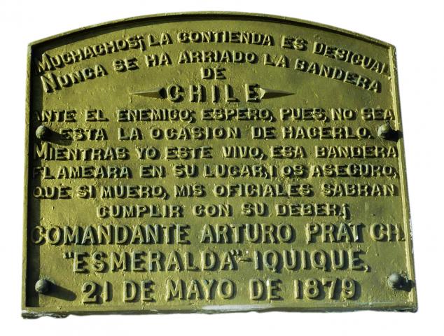 Imagen del monumento Arturo Prat