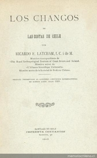 Los changos de las costas de Chile