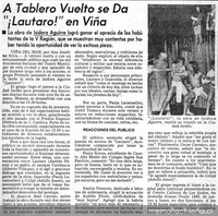 A tablero vuelto se da "¡Lautaro!" en Viña