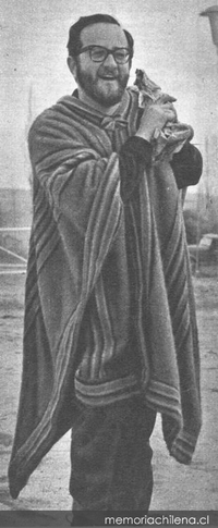 José Donoso en Guanajuato, hacia 1967