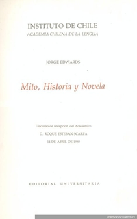 Discurso de recepción de Roque Esteban Scarpa a Jorge Edwards