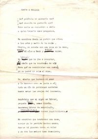 Carta a Mariana [manuscrito]