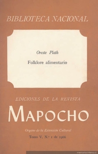Folklore alimentario : pescados, mariscos y algaceas