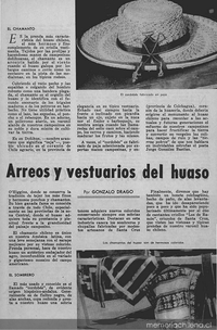 Arreos y vestuarios del huaso