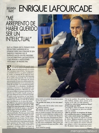 Me arrepiento de haber querido ser un intelectual