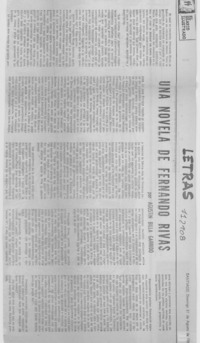 Una novela de Fernando Rivas Una novela de Fernando Rivas