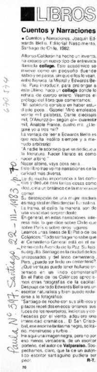 Cuentos y narraciones Cuentos y narraciones