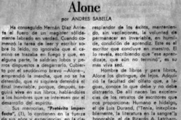 Alone Alone