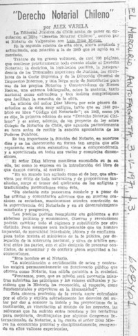 Derecho notarial chileno" Derecho notarial chileno"