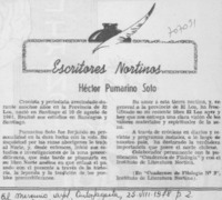 Héctor Pumarino Soto. Héctor Pumarino Soto.
