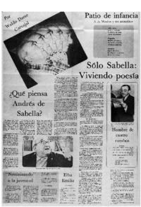 Sólo Sabella: viviendo poesía : Sólo Sabella: viviendo poesía :