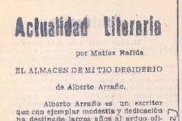 Actualidad literaria Actualidad literaria