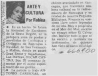 Arte y cultura Arte y cultura