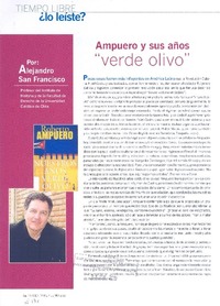 Ampuero y sus años "verde olivo" Ampuero y sus años "verde olivo"