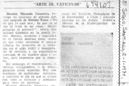 Arte de vaticinar" Arte de vaticinar"