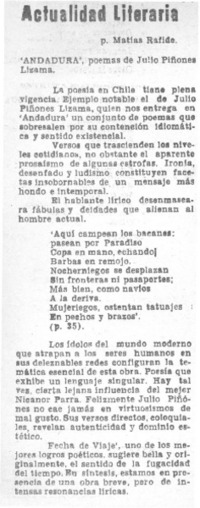 Andadura Andadura