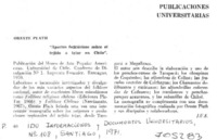 Aportes folklóricos sobre el tejido a telar en Chile" Aportes folklóricos sobre el tejido a telar en Chile"