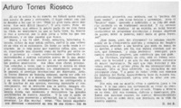 Arturo Torres Rioseco Arturo Torres Rioseco