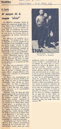 Al margen de la imagen "oficial". Al margen de la imagen "oficial".