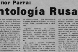 Antología rusa. Antología rusa.