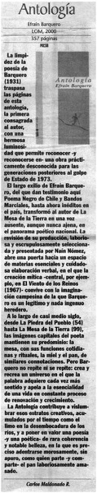 Antología Antología