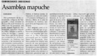 Asamblea mapuche Asamblea mapuche