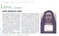 Adiós mariquita linda Adiós mariquita linda
