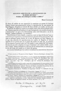 Algunos aspectos de la enunciación en "El buen sentido" Algunos aspectos de la enunciación en "El buen sentido"