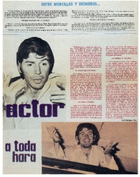 Actor a toda hora Actor a toda hora