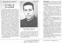 Al calor de la caridad Al calor de la caridad