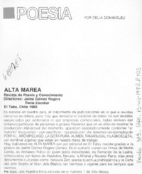 Alta marea Alta marea