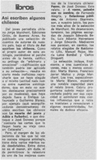 Así escriben algunos chilenos. Así escriben algunos chilenos.