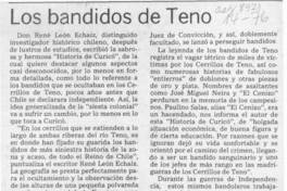 Los bandidos de Teno.