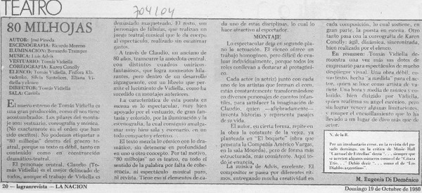 80 milhojas.