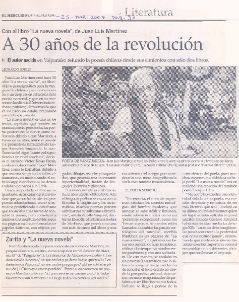 A 30 años de la revolucion