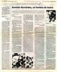 Acevedo Hernández, un hombre de teatro  [artículo].