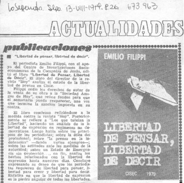 Actualidades.