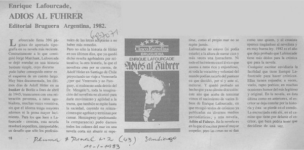 Adiós al Führer.