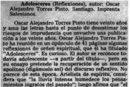 Adolesceres