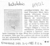 Adoraciones.