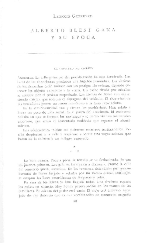 Alberto Blest Gana y su época  [artículo].