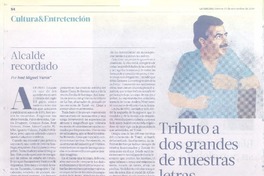 Alcalde recordado