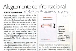 Alegremente confrontacional  [artículo] José Ignacio Silva A.
