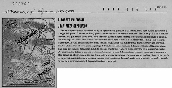 Alfabeto en poesía  [artículo]
